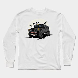 Mad Army Car Long Sleeve T-Shirt